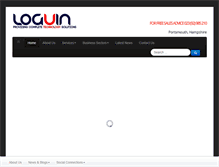 Tablet Screenshot of loguin.co.uk